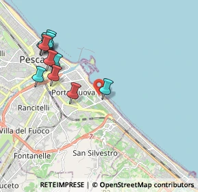 Mappa Viale Figlia di Jorio, 65126 Pescara PE, Italia (2.27091)