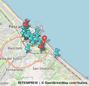 Mappa Viale Figlia di Jorio, 65126 Pescara PE, Italia (1.5635)