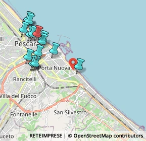 Mappa Viale Figlia di Jorio, 65126 Pescara PE, Italia (2.515)