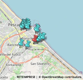 Mappa Viale Figlia di Jorio, 65126 Pescara PE, Italia (1.549)