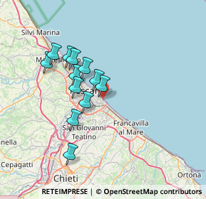 Mappa Viale Figlia di Jorio, 65126 Pescara PE, Italia (6.29583)