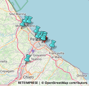 Mappa Viale Figlia di Jorio, 65126 Pescara PE, Italia (4.60333)