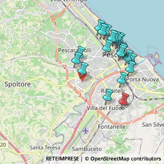 Mappa Via Zurigo, 65100 Spoltore PE, Italia (2.172)