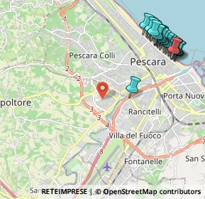 Mappa Via Zurigo, 65100 Spoltore PE, Italia (2.95)