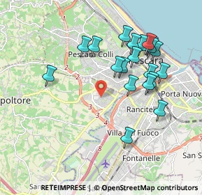 Mappa Via Dublino, 65010 Villa Raspa PE, Italia (1.983)