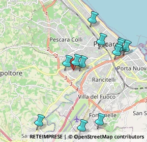 Mappa Via Dublino, 65010 Villa Raspa PE, Italia (2.225)