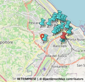 Mappa Via Dublino, 65010 Villa Raspa PE, Italia (1.898)