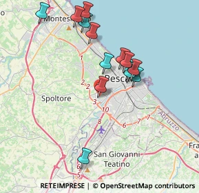 Mappa 65100 Spoltore PE, Italia (3.85071)