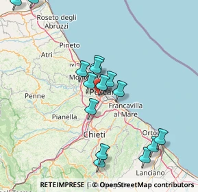 Mappa Via Dublino, 65010 Villa Raspa PE, Italia (16.446)