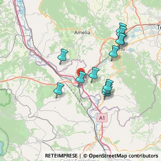 Mappa Via Terracina, 01028 Orte VT, Italia (7.655)