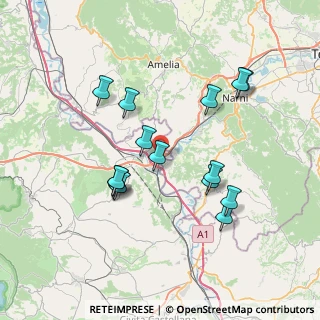Mappa Via Terracina, 01028 Orte VT, Italia (7.298)