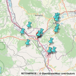 Mappa Via Terracina, 01028 Orte VT, Italia (7.368)