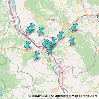 Mappa Via Terracina, 01028 Orte VT, Italia (5.8125)