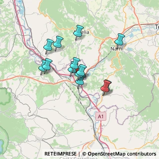 Mappa Via Terracina, 01028 Orte VT, Italia (5.75769)