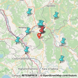 Mappa Vocabolo Ville di Vasciano, 05039 Stroncone TR, Italia (15.43917)