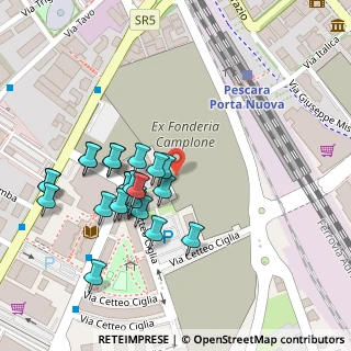 Mappa Piazza Allende, 65128 Pescara PE, Italia (0.10769)