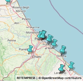 Mappa Piazza Allende, 65128 Pescara PE, Italia (16.04467)