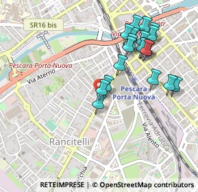 Mappa Via Piomba, 65128 Pescara PE, Italia (0.524)