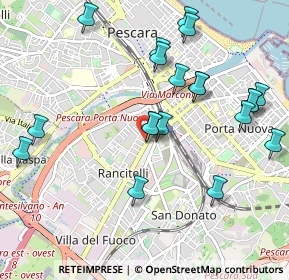 Mappa Via Piomba, 65128 Pescara PE, Italia (1.1385)