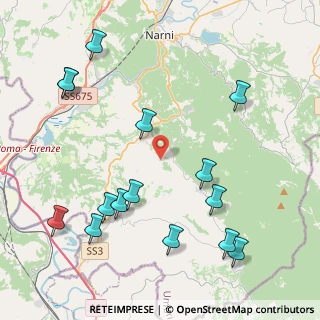 Mappa Schifanoia, 05035 Narni TR, Italia (5.264)