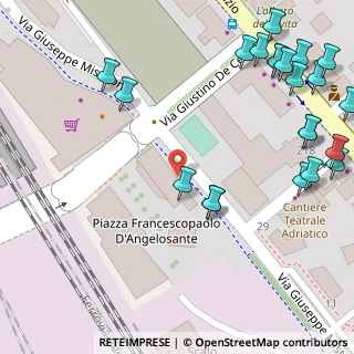 Mappa Via Giuseppe Misticoni, 65127 Pescara PE, Italia (0.0875)