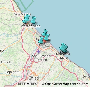 Mappa Via Giuseppe Misticoni, 65127 Pescara PE, Italia (5.77636)