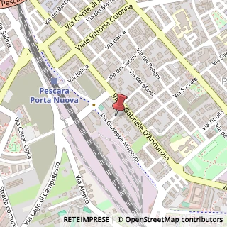 Mappa Via Sallustio, 23, 65127 Pescara, Pescara (Abruzzo)