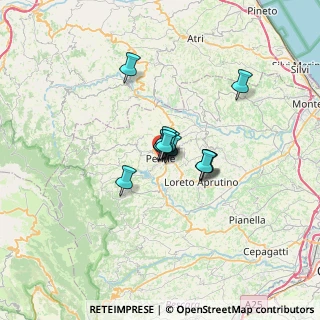 Mappa Via Muzio Pansa, 65017 Penne PE, Italia (3.68333)