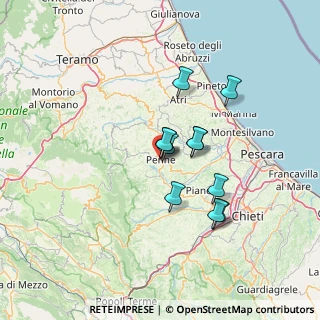 Mappa Via Muzio Pansa, 65017 Penne PE, Italia (10.58818)