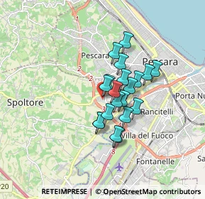 Mappa 2 presso Centro L'Arca - Ingresso Smeraldo, 65010 Spoltore PE, Italia (1.2015)