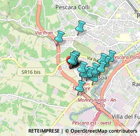 Mappa 2 presso Centro L'Arca - Ingresso Smeraldo, 65010 Spoltore PE, Italia (0.49)