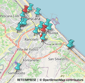 Mappa Via Alento, 65100 Pescara PE, Italia (2.08706)