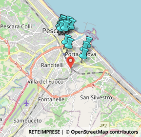 Mappa Via Alento, 65100 Pescara PE, Italia (1.76353)