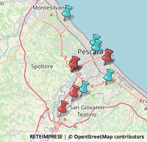 Mappa Viale Europa, 65010 Pescara PE, Italia (3.15091)