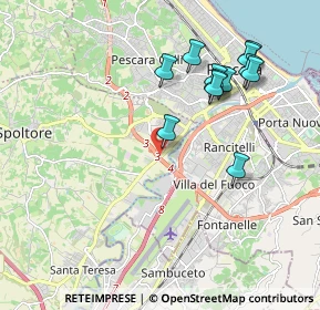 Mappa Viale Europa, 65010 Pescara PE, Italia (2.06333)