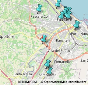 Mappa Viale Europa, 65010 Pescara PE, Italia (2.75438)