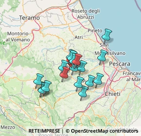 Mappa 65017 Penne PE, Italia (10.66889)