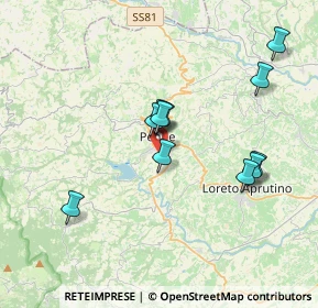 Mappa 65017 Penne PE, Italia (3.50091)