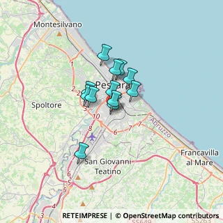 Mappa Via Chienti, 65129 Pescara PE, Italia (2.095)