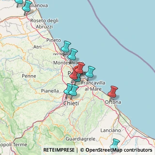 Mappa Via Chienti, 65129 Pescara PE, Italia (16.11333)