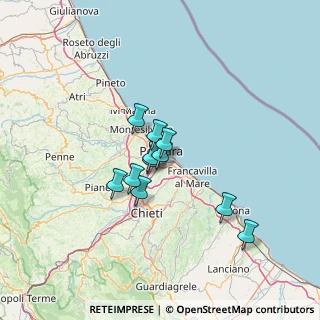 Mappa Via Chienti, 65129 Pescara PE, Italia (9.74)