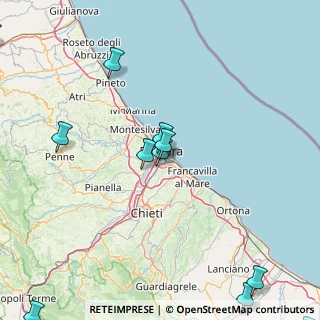 Mappa Via Chienti, 65129 Pescara PE, Italia (28.66692)