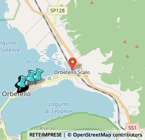 Mappa Via della Stazione, 58015 Orbetello GR, Italia (3.168)
