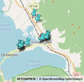 Mappa Via della Stazione, 58015 Orbetello GR, Italia (1.4785)