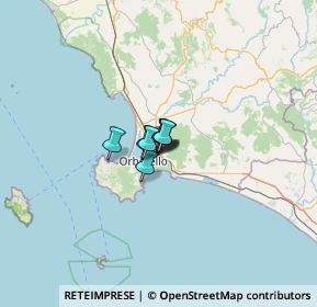 Mappa Via della Stazione, 58015 Orbetello GR, Italia (17.65429)