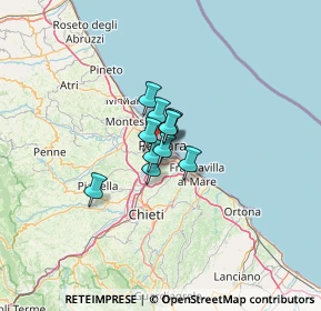 Mappa 65128 Pescara PE, Italia (5.72455)