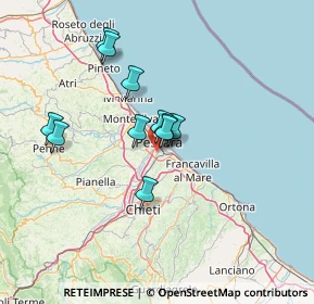 Mappa 65128 Pescara PE, Italia (11.24727)