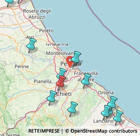 Mappa 65128 Pescara PE, Italia (22.78692)