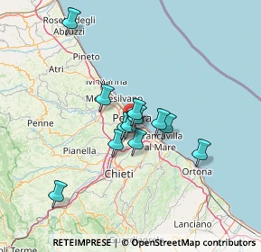 Mappa 65128 Pescara PE, Italia (10.54333)