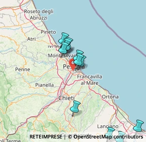 Mappa 65128 Pescara PE, Italia (17.48923)